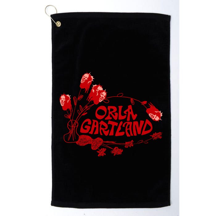 Orla Gartland Flower Golf Towel