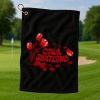 Orla Gartland Flower Golf Towel