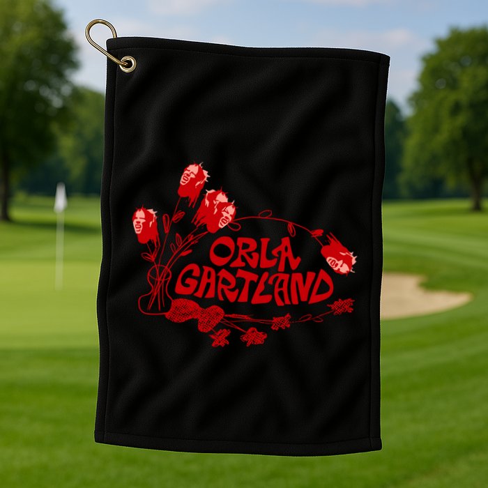 Orla Gartland Flower Golf Towel
