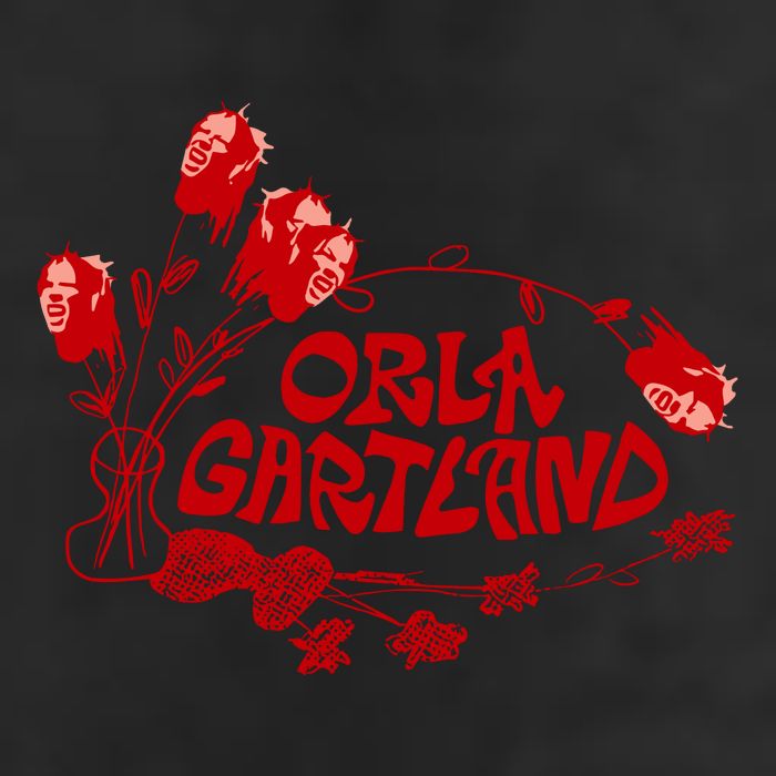 Orla Gartland Flower Golf Towel