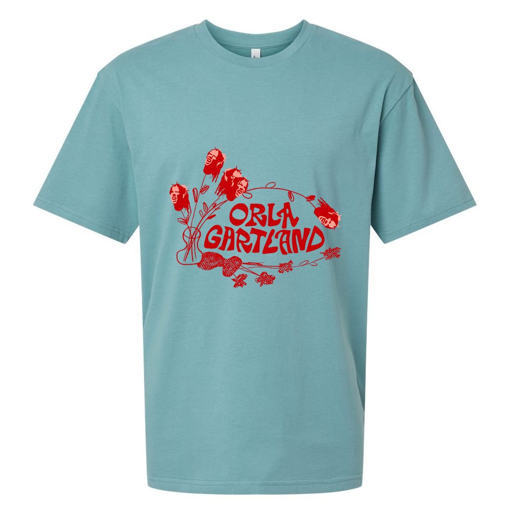Orla Gartland Flower Sueded Cloud Jersey T-Shirt