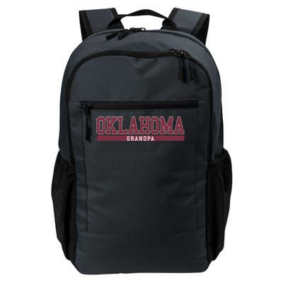 Oklahoma Grandpa Funny Daily Commute Backpack