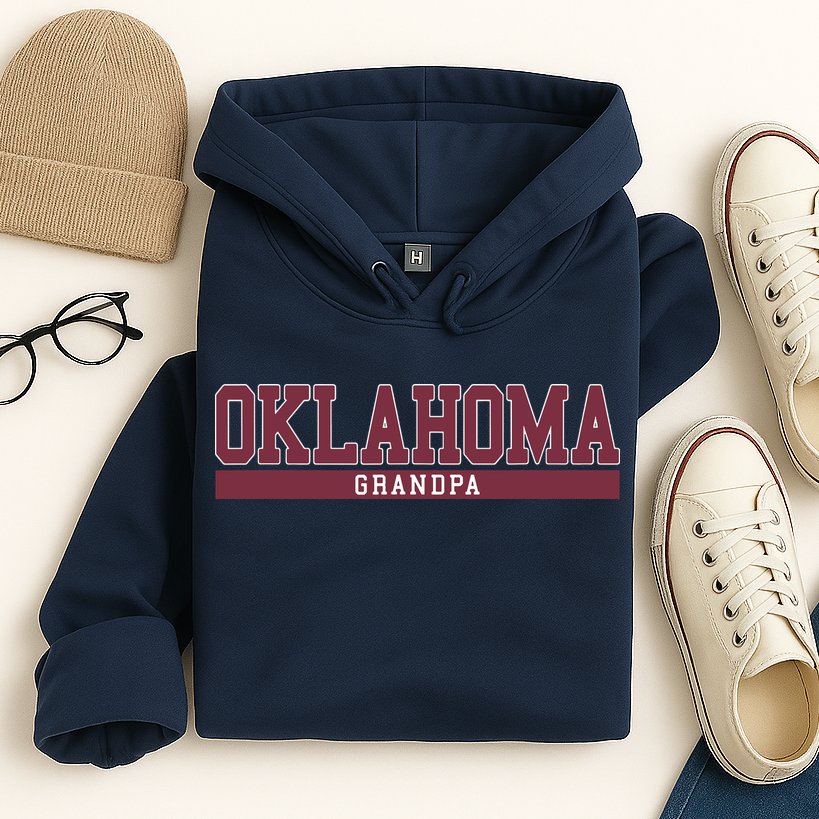 Oklahoma Grandpa Funny Hoodie