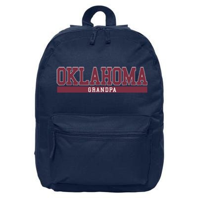 Oklahoma Grandpa Funny 16 in Basic Backpack