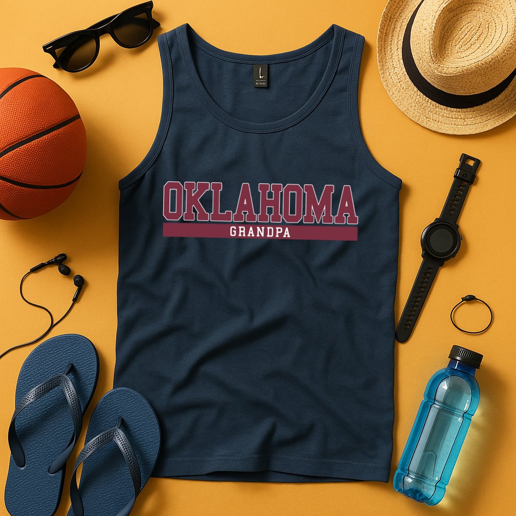 Oklahoma Grandpa Funny Tank Top