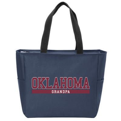 Oklahoma Grandpa Funny Zip Tote Bag