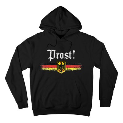 Oktoberfest German Flag Prost Vintage Hoodie