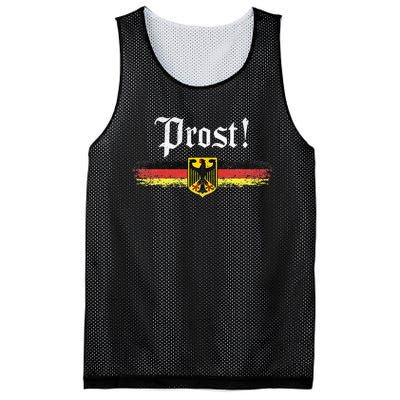 Oktoberfest German Flag Prost Vintage Mesh Reversible Basketball Jersey Tank