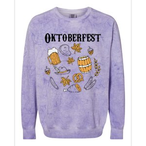 Oktoberfest German Germany Octoberfest Colorblast Crewneck Sweatshirt