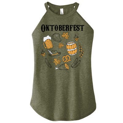 Oktoberfest German Germany Octoberfest Women's Perfect Tri Rocker Tank