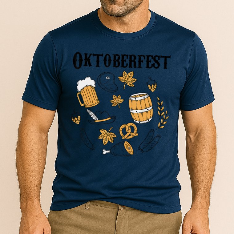 Oktoberfest German Germany Octoberfest Cooling Performance Crew T-Shirt
