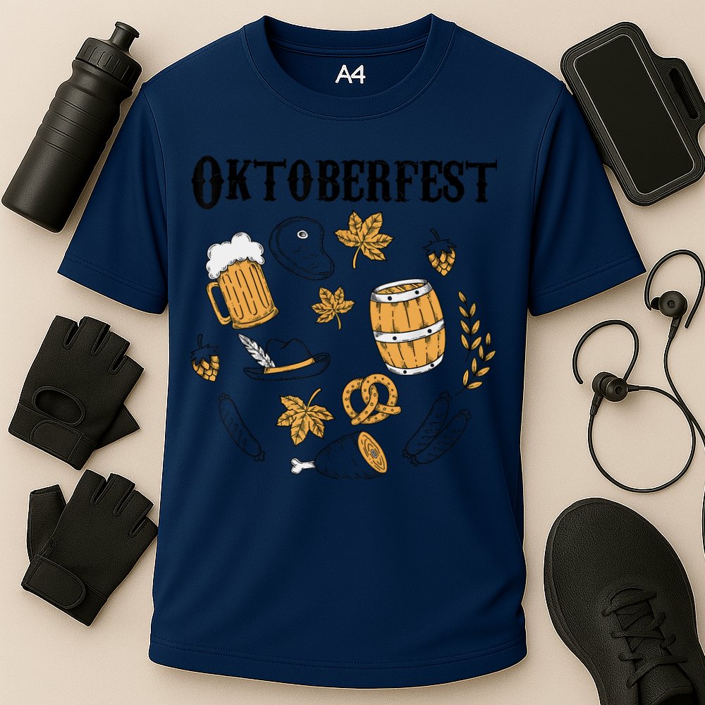 Oktoberfest German Germany Octoberfest Cooling Performance Crew T-Shirt