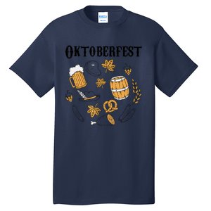 Oktoberfest German Germany Octoberfest Tall T-Shirt