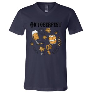 Oktoberfest German Germany Octoberfest V-Neck T-Shirt