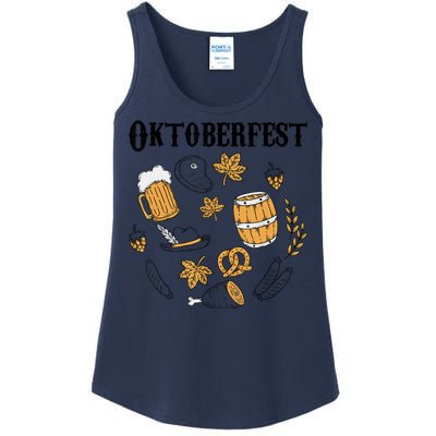 Oktoberfest German Germany Octoberfest Ladies Essential Tank