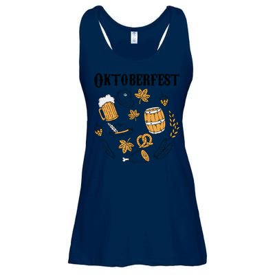 Oktoberfest German Germany Octoberfest Ladies Essential Flowy Tank