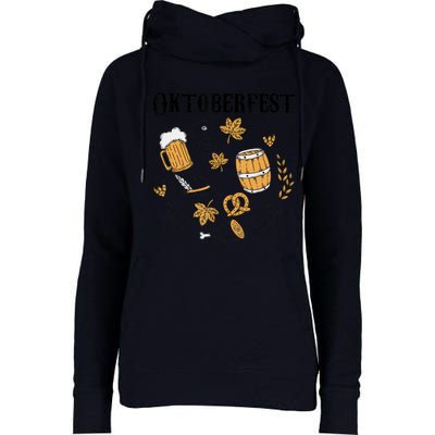 Oktoberfest German Germany Octoberfest Womens Funnel Neck Pullover Hood