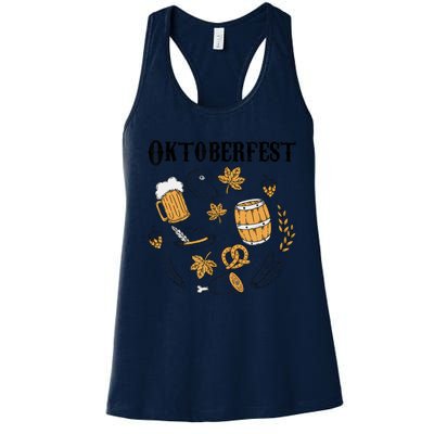 Oktoberfest German Germany Octoberfest Women's Racerback Tank