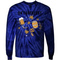 Oktoberfest German Germany Octoberfest Tie-Dye Long Sleeve Shirt