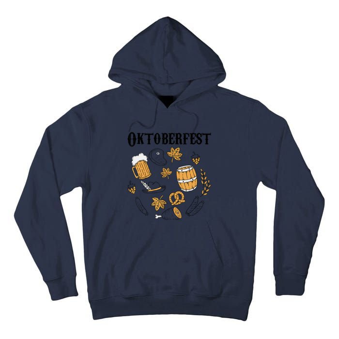 Oktoberfest German Germany Octoberfest Tall Hoodie