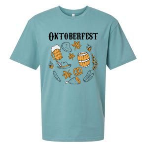 Oktoberfest German Germany Octoberfest Sueded Cloud Jersey T-Shirt