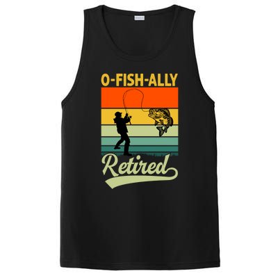 Ofunny Giftfishfunny Giftally Retired Funny Fishing Retirement Vintage Cool Gift PosiCharge Competitor Tank