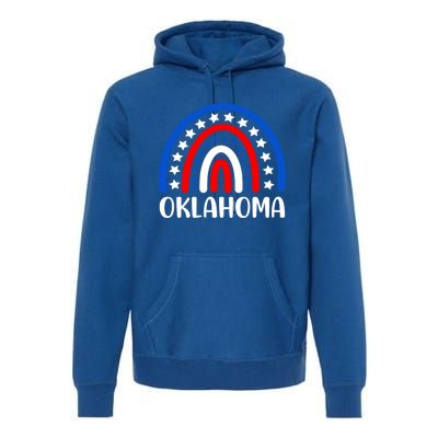 Oklahoma Great Gift I Love Oklahoma Usa Gift Premium Hoodie