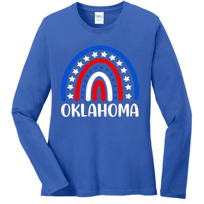 Oklahoma Great Gift I Love Oklahoma Usa Gift Ladies Long Sleeve Shirt