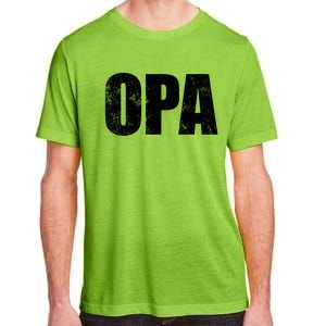 Opa Ger Grandfather FatherS Day Gift Grandpa Opa Gift Adult ChromaSoft Performance T-Shirt