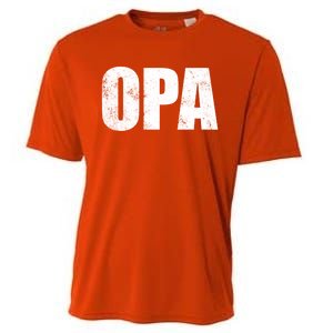 Opa Ger Grandfather FatherS Day Gift Grandpa Opa Gift Cooling Performance Crew T-Shirt