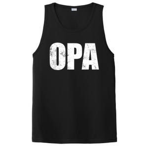 Opa Ger Grandfather FatherS Day Gift Grandpa Opa Gift PosiCharge Competitor Tank