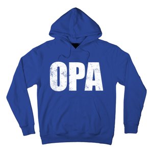 Opa Ger Grandfather FatherS Day Gift Grandpa Opa Gift Hoodie