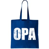 Opa Ger Grandfather FatherS Day Gift Grandpa Opa Gift Tote Bag