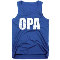 Opa Ger Grandfather FatherS Day Gift Grandpa Opa Gift Tank Top