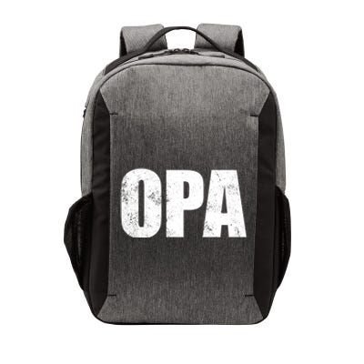 Opa Ger Grandfather FatherS Day Gift Grandpa Opa Gift Vector Backpack