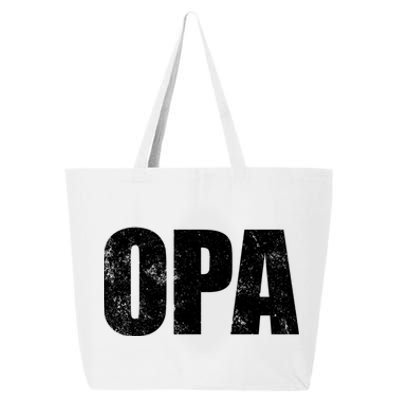 Opa Ger Grandfather FatherS Day Gift Grandpa Opa Gift 25L Jumbo Tote