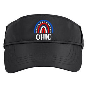 Ohio Great Gift I Love Ohio Usa Meaningful Gift Adult Drive Performance Visor