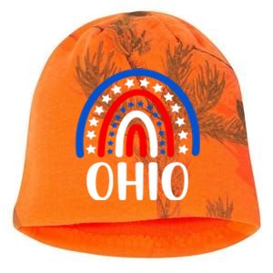 Ohio Great Gift I Love Ohio Usa Meaningful Gift Kati - Camo Knit Beanie