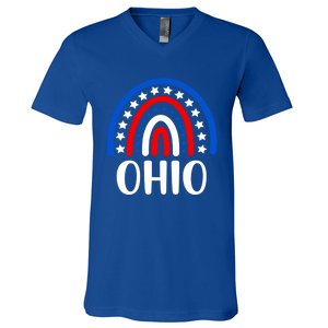 Ohio Great Gift I Love Ohio Usa Meaningful Gift V-Neck T-Shirt