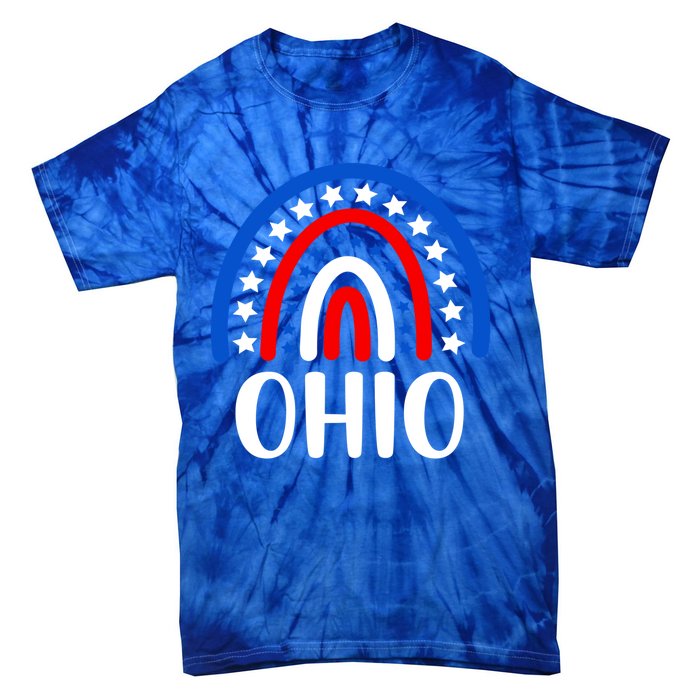 Ohio Great Gift I Love Ohio Usa Meaningful Gift Tie-Dye T-Shirt