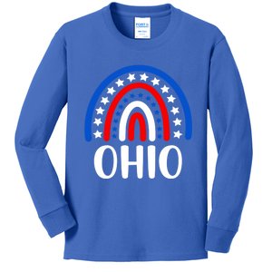 Ohio Great Gift I Love Ohio Usa Meaningful Gift Kids Long Sleeve Shirt