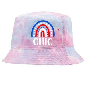 Ohio Great Gift I Love Ohio Usa Meaningful Gift Tie-Dyed Bucket Hat