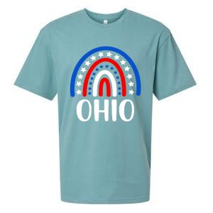 Ohio Great Gift I Love Ohio Usa Meaningful Gift Sueded Cloud Jersey T-Shirt