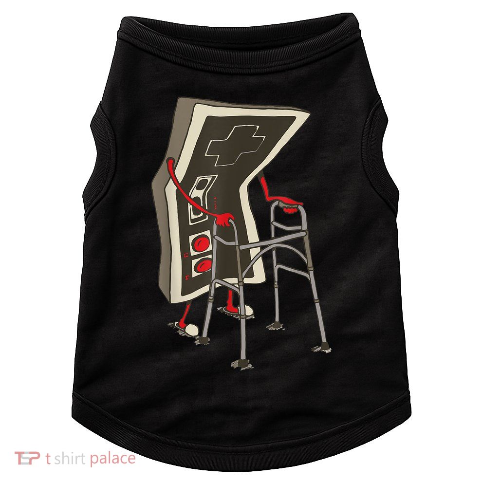 Old Gamer Gift Retro Video Game Old Gamer Gift Doggie Tank
