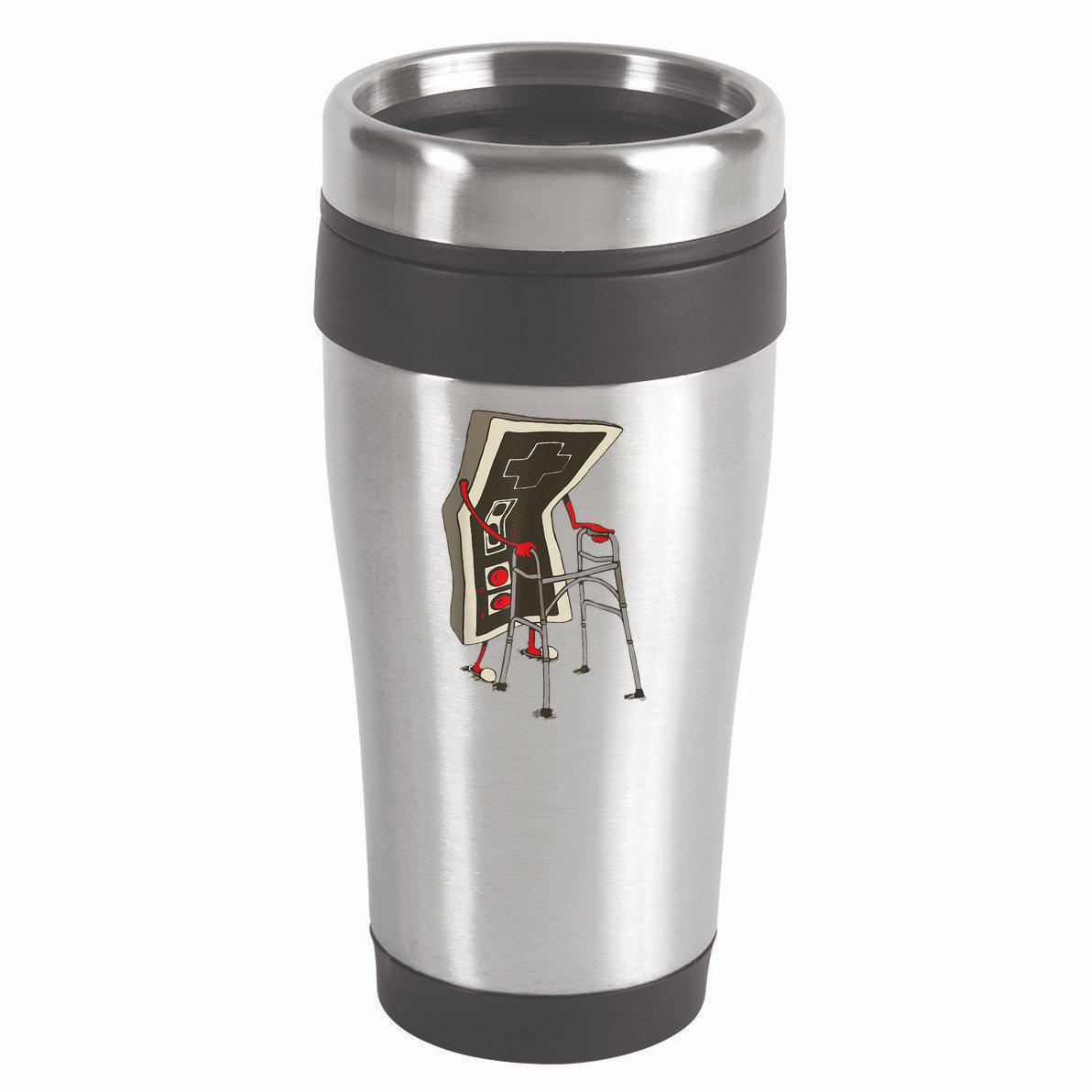 Old Gamer Gift Retro Video Game Old Gamer Gift 16oz Travel Tumbler