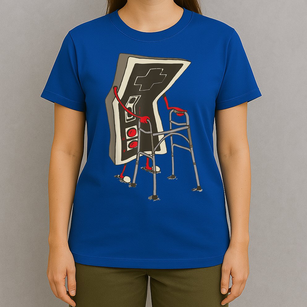 Old Gamer Gift Retro Video Game Old Gamer Gift T-Shirt
