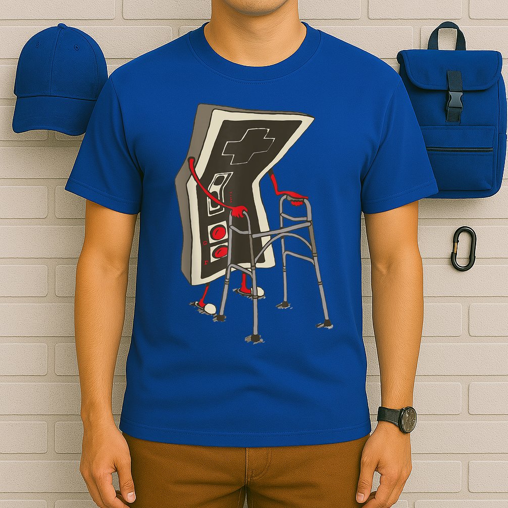 Old Gamer Gift Retro Video Game Old Gamer Gift T-Shirt