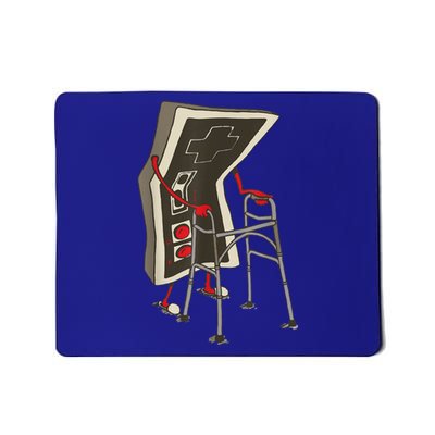 Old Gamer Gift Retro Video Game Old Gamer Gift Mousepad