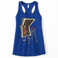 Old Gamer Gift Retro Video Game Old Gamer Gift Womens Tank Top