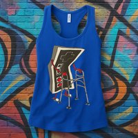 Old Gamer Gift Retro Video Game Old Gamer Gift Womens Tank Top